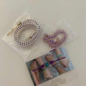 Set Of 3 Fun Bracelets As Shown Brand New